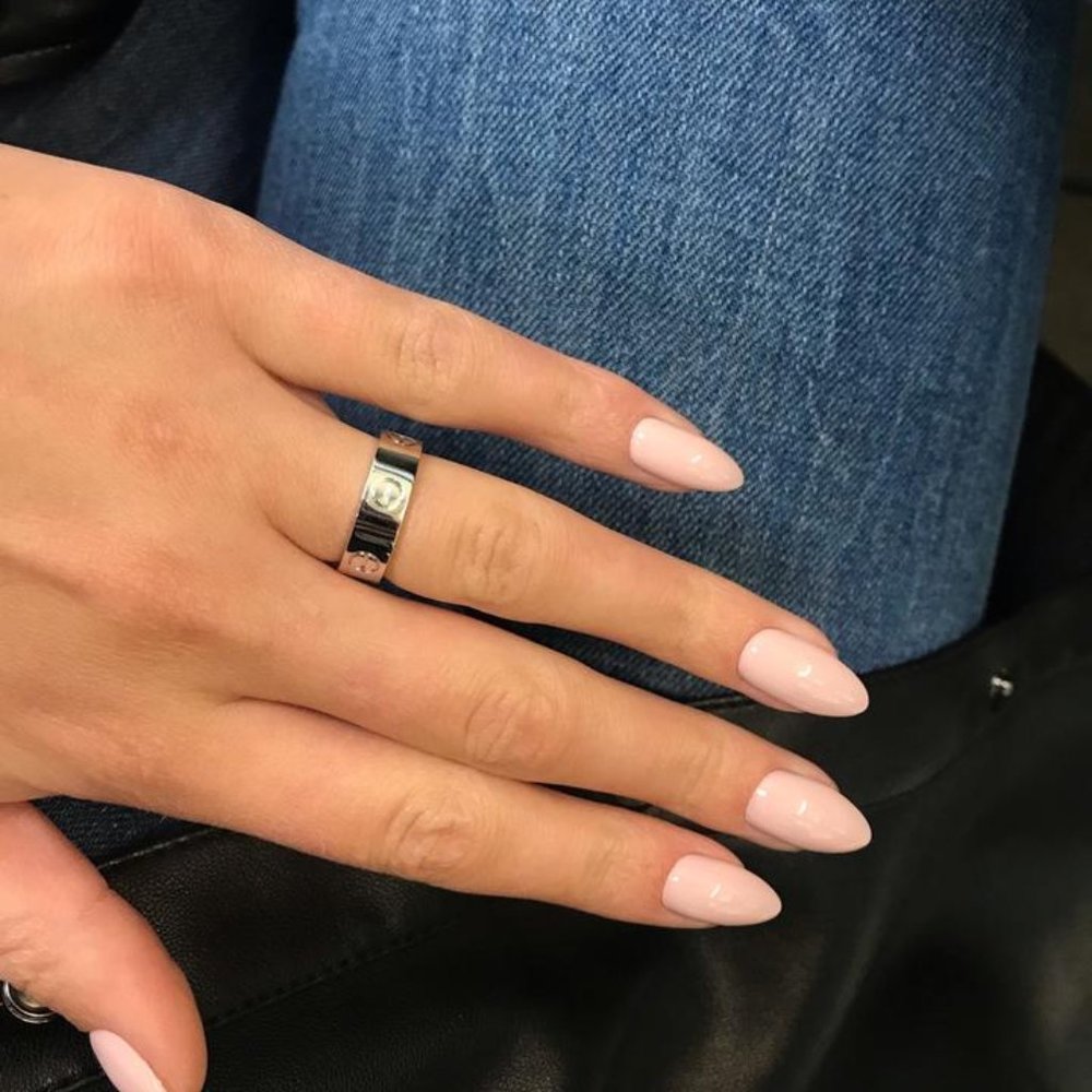 Cartier 18K White Gold Love Band Ring - Picture 1 of 5